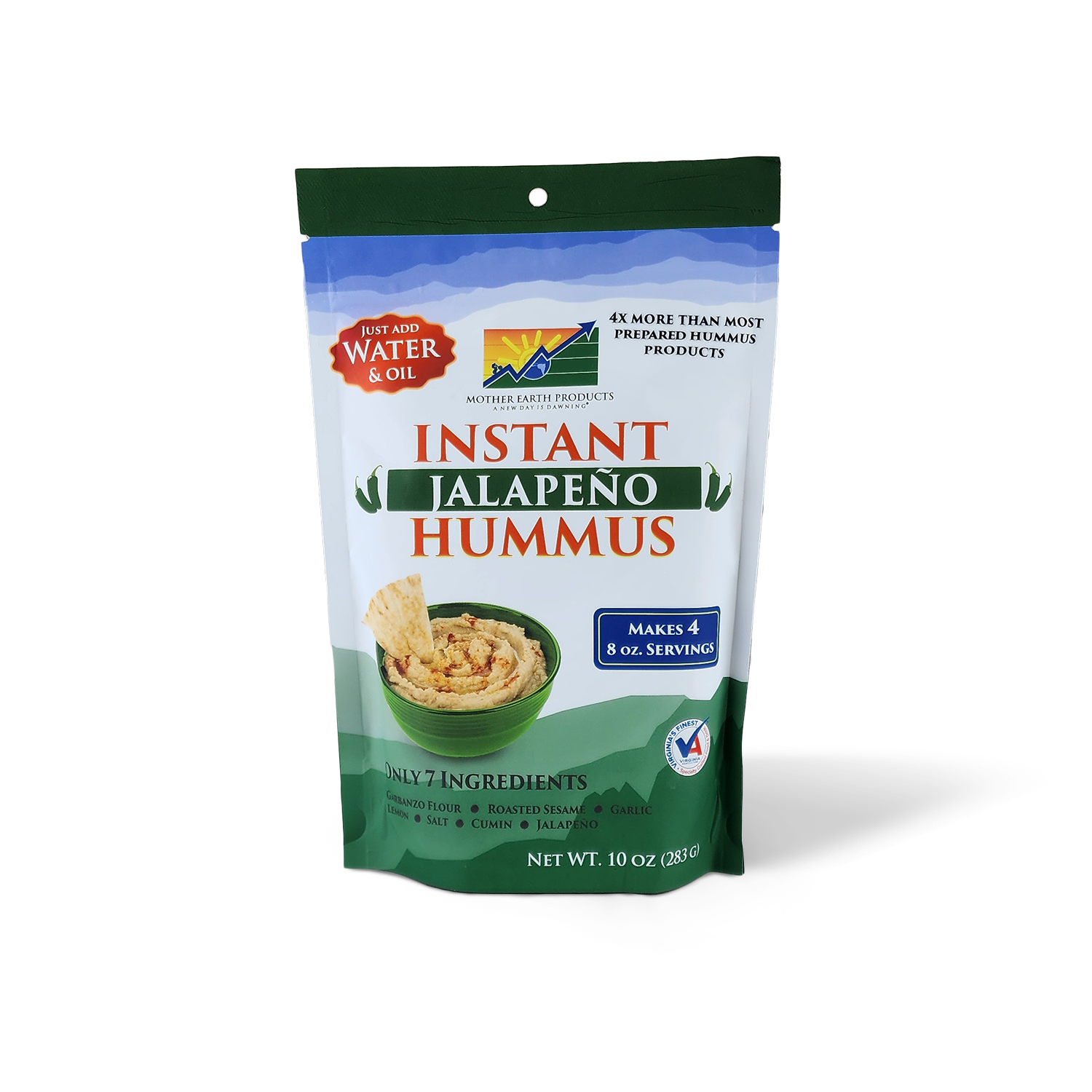 10 oz. Instant Jalapeño Hummus Mix